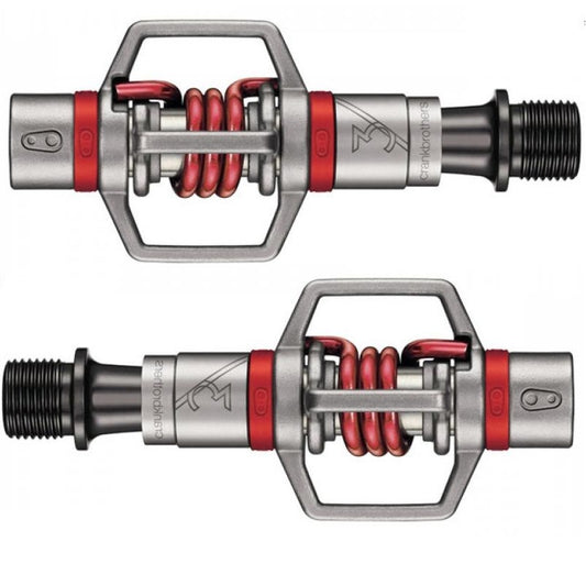 CRANK BROTHERS | Pedales Egg Beater 3 Plata/Rojo