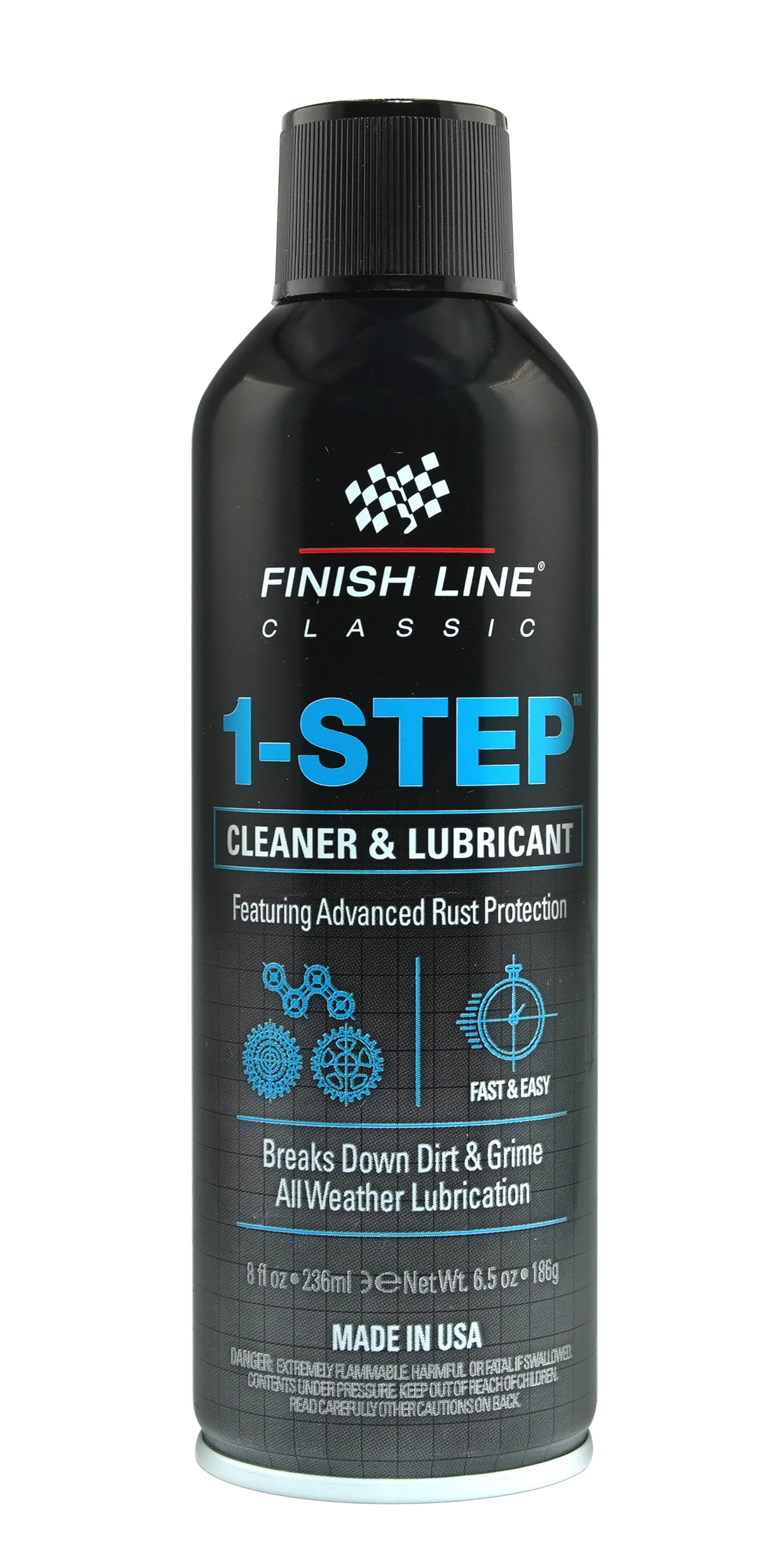 FINISH LINE | Spray Lubricante y Limpiador 2en1 1-STEP 236ml