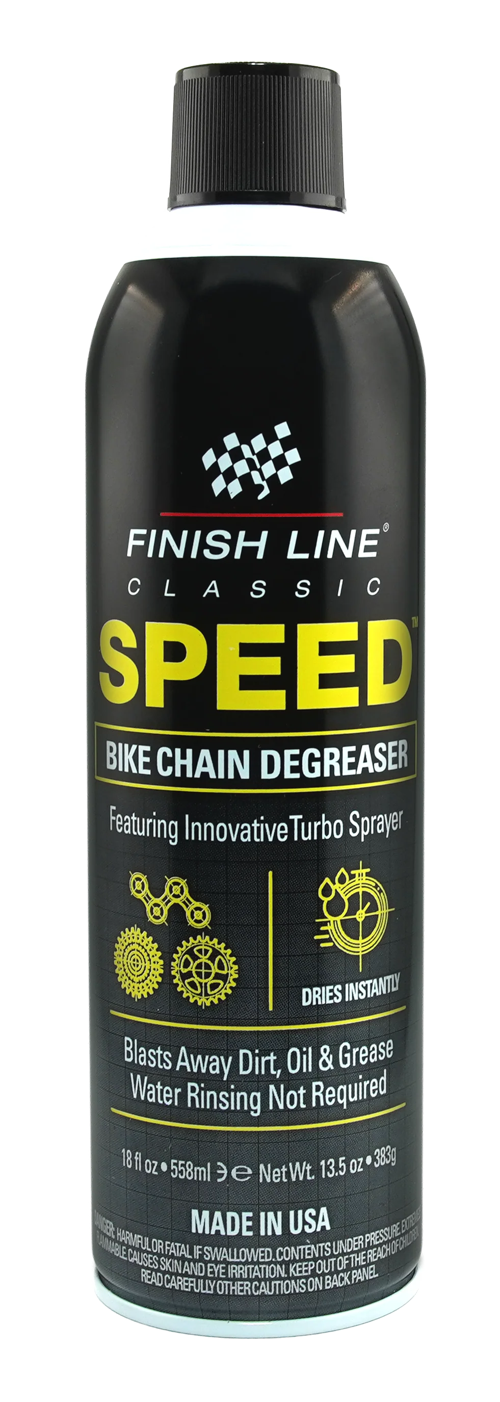 FINISH LINE | Spray Desengrasante para cadenas de Bicicleta SPEED 558ml