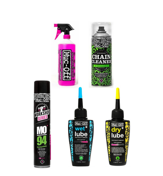 MUC-OFF | Kit de lubricación y limpieza de transmisiones