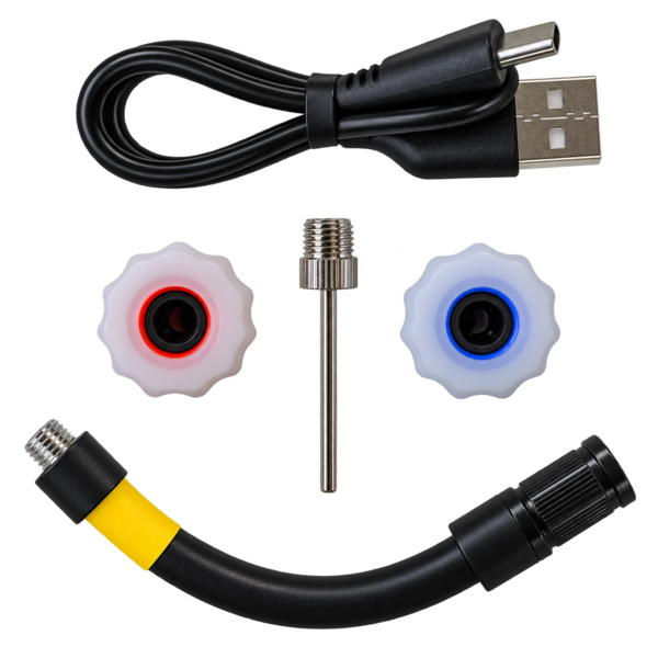 JOES | Mini inflador eléctrico ultracompacto con control digital de presión