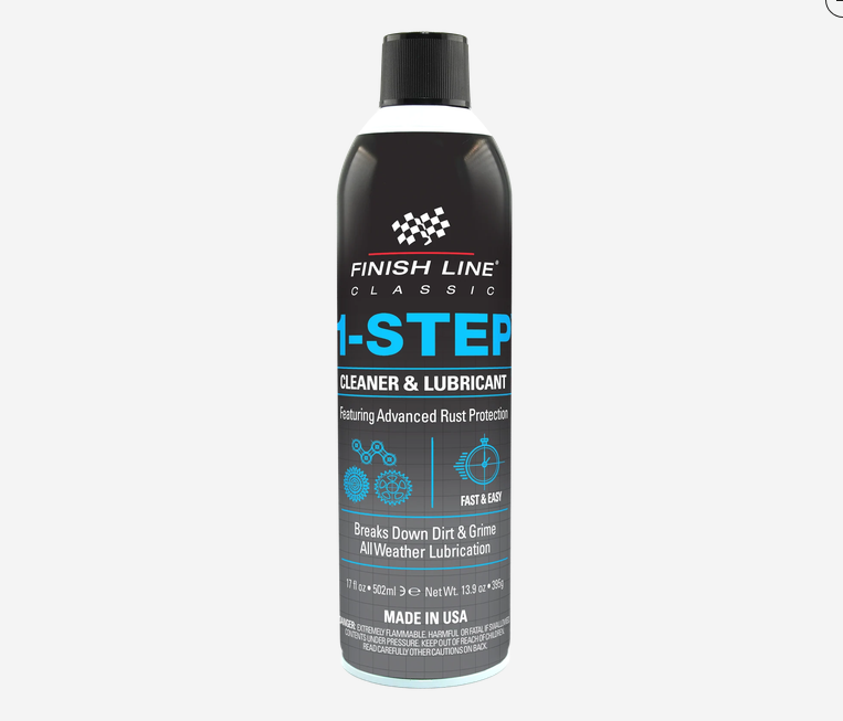 FINISH LINE | Spray Lubricante y Limpiador 2en1 1-STEP 500ml