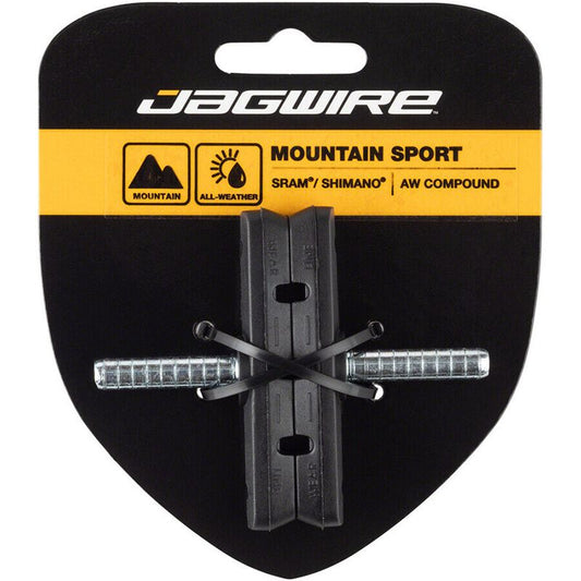 JAGWIRE | Juego de Zapatas MOUNTAIN SPORT para montaje en Cantilever