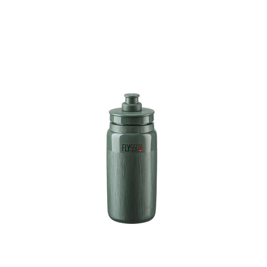 ELITE | Bidón de ciclismo FLY TEX 550ml -verde
