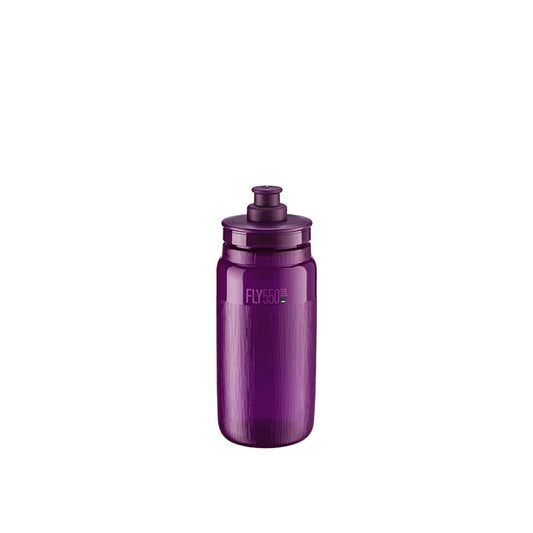 ELITE | Bidón de ciclismo FLY TEX 550ml -morado