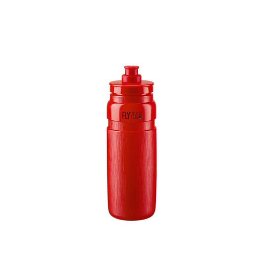 ELITE | Bidón de ciclismo FLY TEX 750ml -rojo