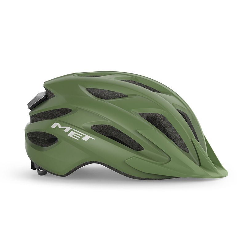 MET | Casco de ciclismo CROSSOVER 52-59cm -verde mate