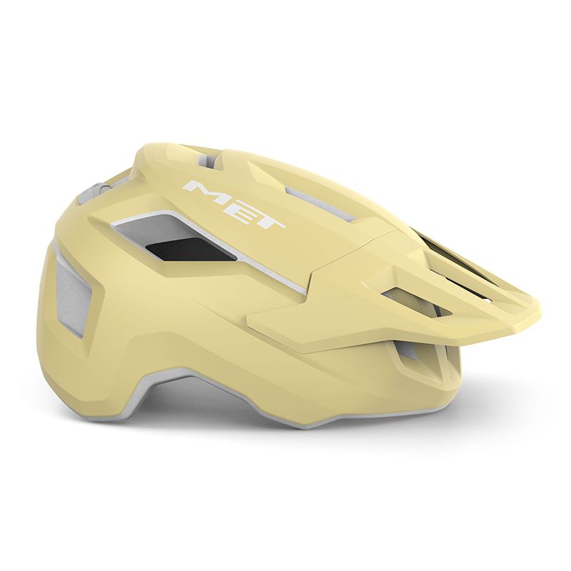MET | Casco de ciclismo Mtb SHELTER Junior 52-56cm -amarillo mate
