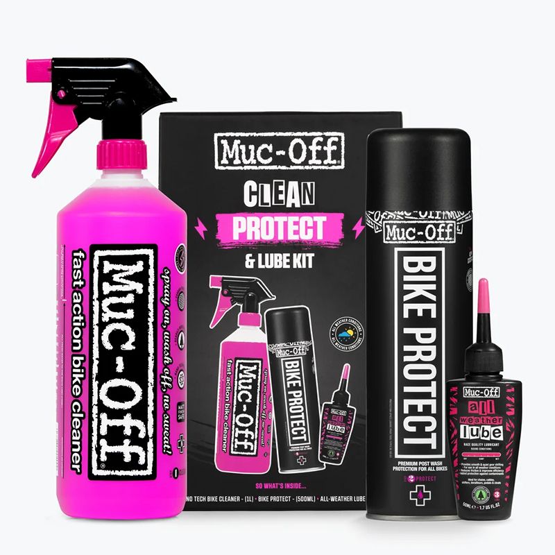 MUC-OFF | Kit de Limpieza_Protector_Lubricante CLEAN PROTECT & LUBE KIT