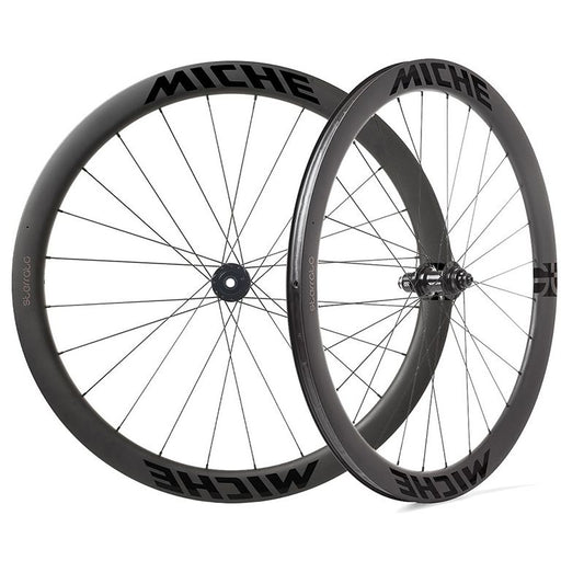 MICHE | Juego de ruedas STERRATO 45 disco center Lock TLR compatible Shimano Micro Spline