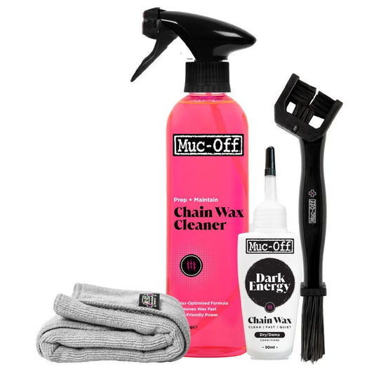 MUC-OFF | Kit de mantenimiento para cadenas de bicicleta DARK ENERGY