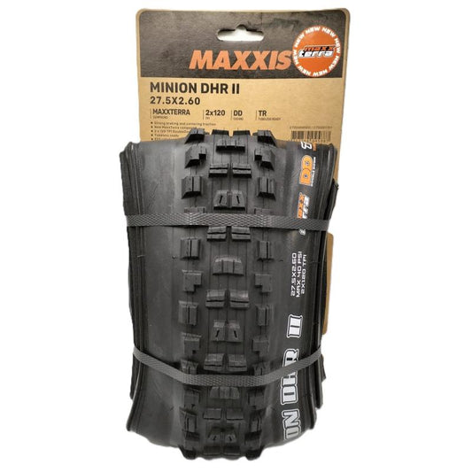 MAXXIS | Cubierta de Mtb MINION DHR II 27.5x2.60 2x120 TPI MAXXTERRA/DD/TR