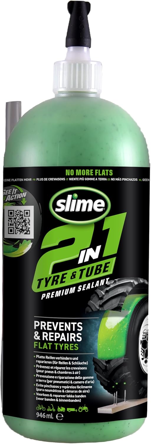 SLIME | Sellante Antipinchazos Tubeless 2en1 946 ml
