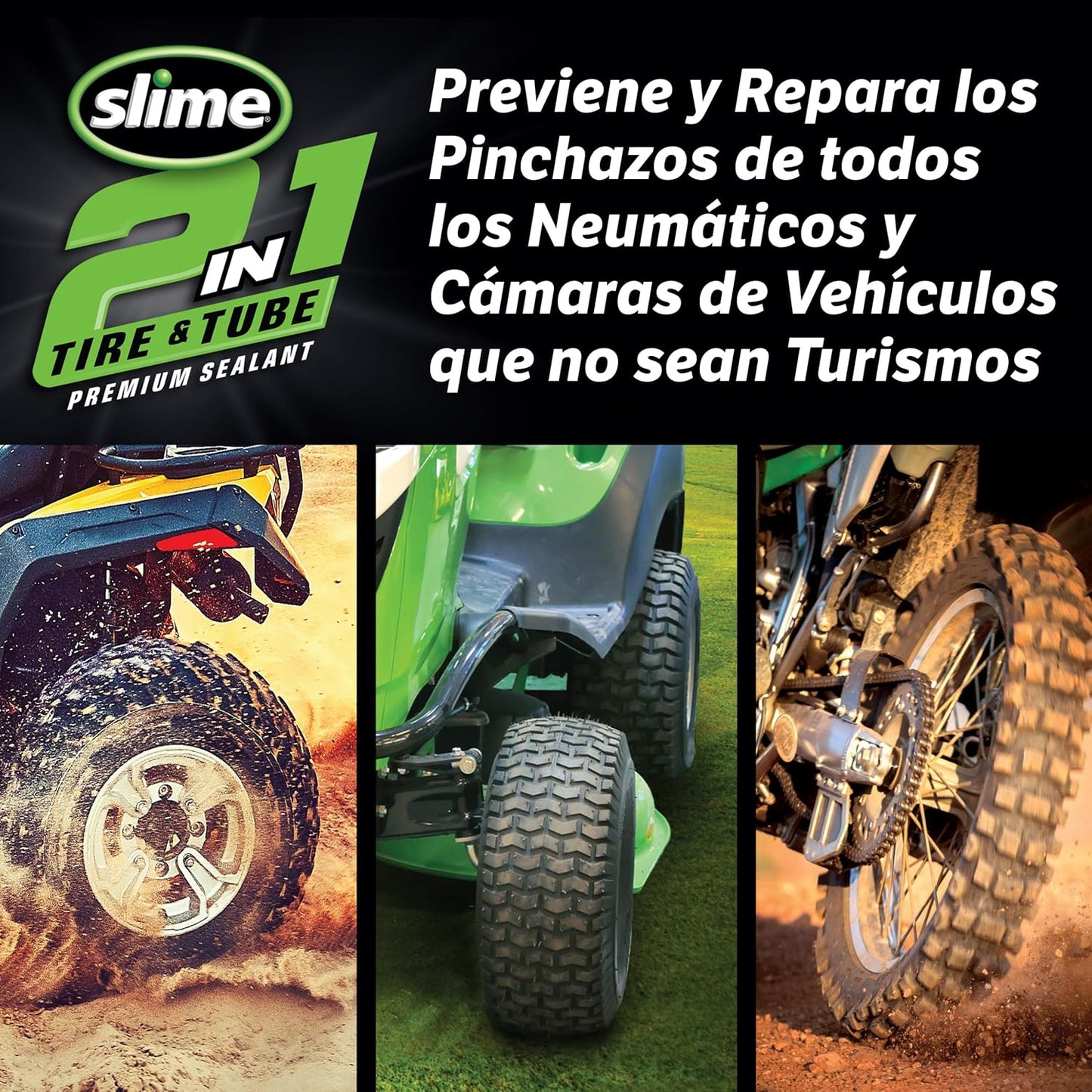 SLIME | Sellante Antipinchazos Tubeless 2en1 946 ml
