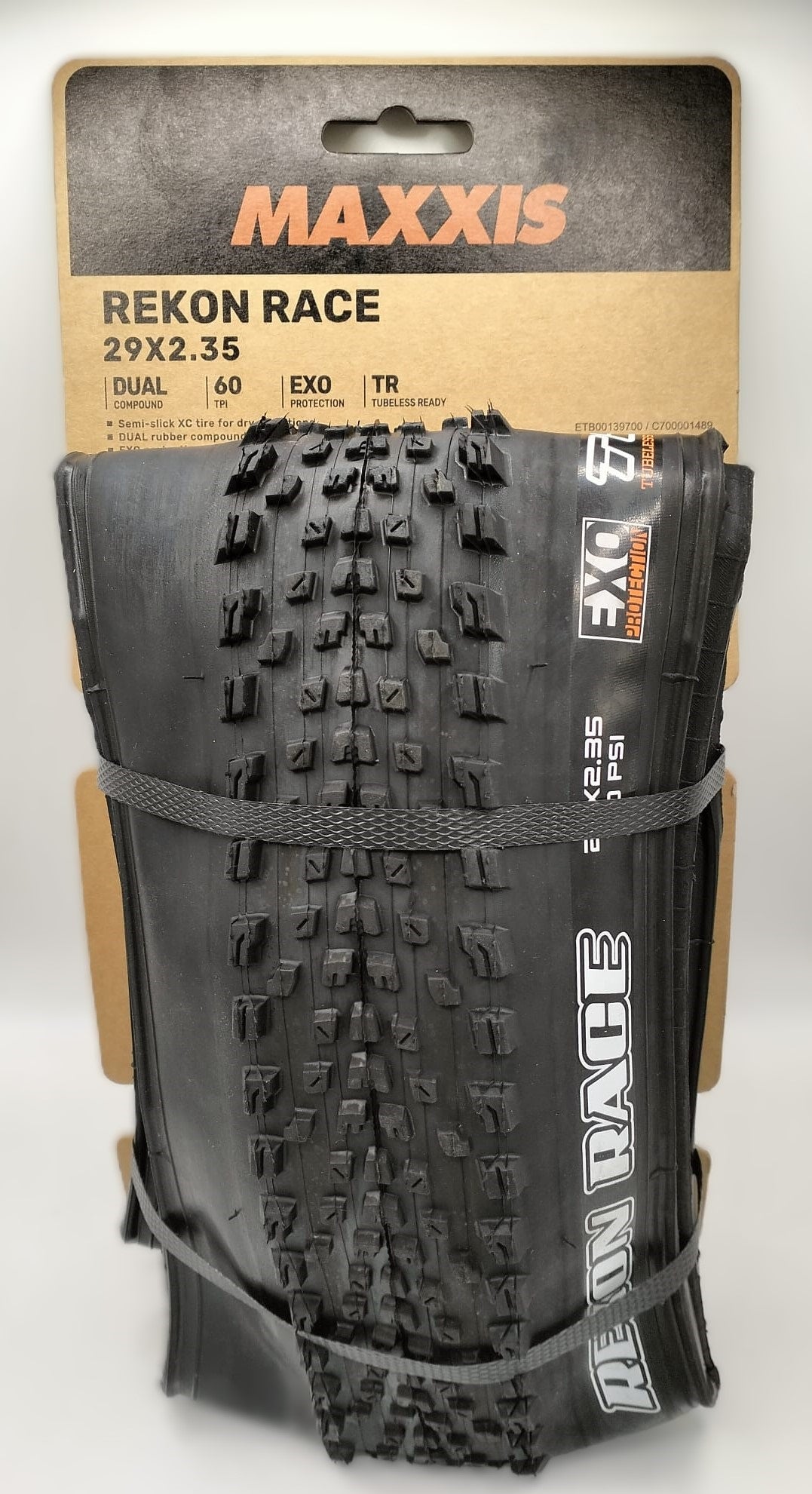 MAXXIS | Cubierta de Mtb REKON RACE 29x2.35 60 tpi EXO/TR
