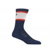 GIRO | Calcetines Comp Racer High Rise (Azul Marino-Blanco)