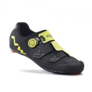 NORTHWAVE | Zapatillas Phantom Carbon (Negro-Amarillo Flúor)