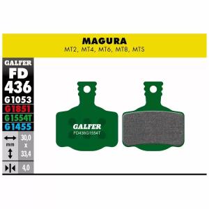 GALFER | Pastillas de Freno Pro Compatible Campagnolo-Magura (FD436G1554T)