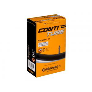 CONTINENTAL Compact | Cámara 14x1 1/4-1.75 Válvula Dunlop 26mm
