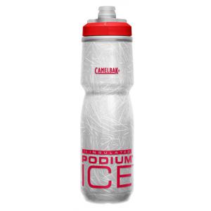 CAMELBAK Podium Ice | Bidón de Ciclismo 620ml (Rojo)