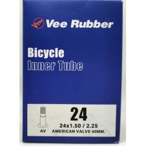 VEE RUBBER | Cámara de Mtb 24x1.50-2.25 Válvula Schrader 40mm