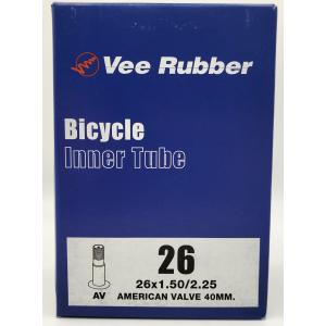 VEE RUBBER | Cámara de Mtb 26x1.50-2.25 Válvula Schrader 40mm