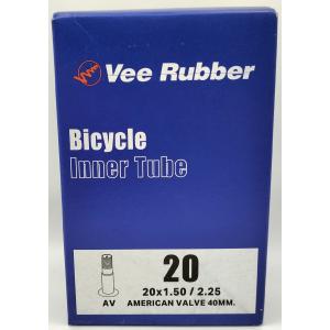 VEE RUBBER | Cámara de Mtb 20x1.50-2.25 Válvula Schrader 40mm