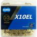 Imagen KMC X10EL | Cadena 10v 114 Eslabones (Oro)