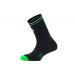 Imagen SPIUK | Calcetines Profit Aero Alto (Negro-Verde)