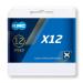 Imagen KMC X12 | Cadena 12v 126 Eslabones (Plata)